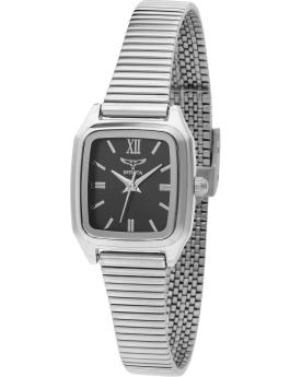 Invicta Celestial 69093 Orologio da Donna - Movimento al Quarzo - Acciaio Inossidabile con Quadrante Nero - 22 mm