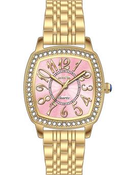 NIB Invicta Wildflower Gold Tone Pink Dial Watch - 69365 | MSRP $149 Invicta Women main image 3