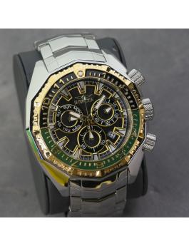 Invicta Akula 49636 Orologio da Uomo - Movimento al Quarzo - Acciaio Inossidabile con Quadrante Verde - 55 mm
