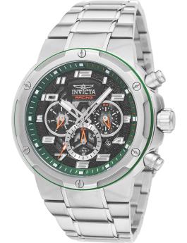 Invicta S1 Rally 49940 Orologio da Uomo - Movimento al Quarzo - Acciaio Inossidabile con Quadrante Nero - 49 mm