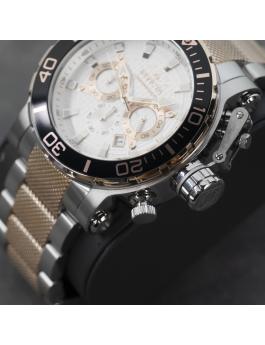 Invicta Coalition Forces 50232 Reloj para Hombre - Movimiento de Cuarzo - Acero Inoxidable con Esfera Plateada - 52 mm
