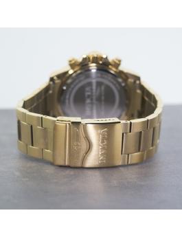 Invicta Pro Diver 50248 Reloj de Hombre - Movimiento de Cuarzo - Acero Inoxidable con Esfera Dorada - 54 mm