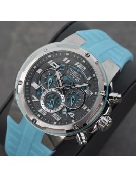 Invicta S1 Rally 50260 Relógio Masculino - Movimento Quartz - Aço Inoxidável com Mostrador Prateado - 49 mm