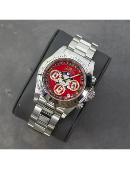 Invicta Speedway 50494 Men's Watch - Quartz Movement - Stainless Steel with Red Dial - 39 mm