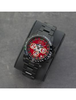 Invicta Speedway 50497 Men's Watch - Quartz Movement - Stainless Steel with Red Dial - 39 mm
