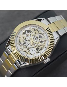 Invicta Objet D Art 69753 Herrenarmbanduhr - Automatik Uhrwerk - Edelstahl mit Silberner Zifferblatt - 43 mm