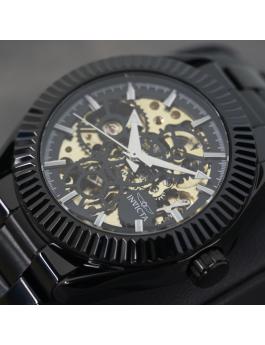 Invicta Objet D Art 69754 Orologio da Uomo - Movimento Automatico - Acciaio Inossidabile con Quadrante Nero - 43 mm