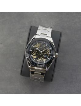 Invicta Objet D Art 69755 Herren Uhr - Automatisches Uhrwerk - Edelstahl mit schwarzem Zifferblatt - 43 mm