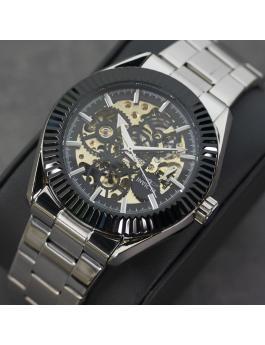 Invicta Objet D Art 69755 Relógio Masculino - Movimento Automático - Aço Inoxidável com Mostrador Preto - 43 mm