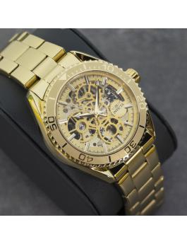 Invicta Objet D Art 69759 Relógio Masculino - Movimento Automático - Aço Inoxidável com Mostrador Dourado - 43 mm