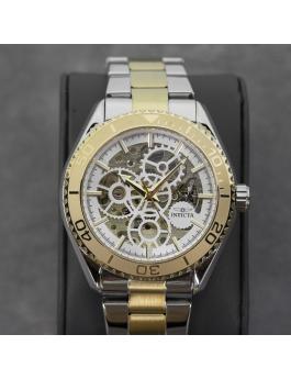 Invicta Objet D Art 69760 Relógio Masculino - Movimento Automático - Aço Inoxidável com Mostrador Prateado - 43 mm