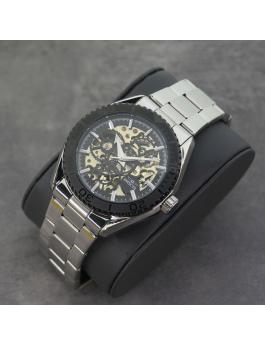 Invicta Objet D Art 69762 Reloj de Hombre - Movimiento Automático - Acero Inoxidable con Esfera Negra - 43 mm