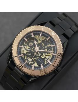 Invicta Objet D Art 69764 Relógio Masculino - Movimento Automático - Aço Inoxidável com Mostrador Preto - 43 mm