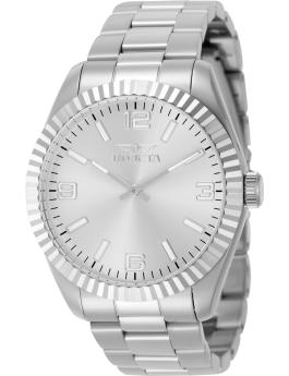 Invicta Specialty 49671 Orologio da Uomo - Movimento al Quarzo - Acciaio Inossidabile con Quadrante Argento - 43 mm