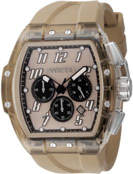 Invicta S1 Rally 49981 Orologio da Uomo - Movimento al Quarzo - Acciaio Inossidabile con Quadrante Marrone - 47 mm