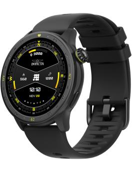 Invicta I-Tech 2 ITECH-001 Reloj para Hombre - Movimiento Smartwatch - Acero Inoxidable con Esfera Negra - 45 mm