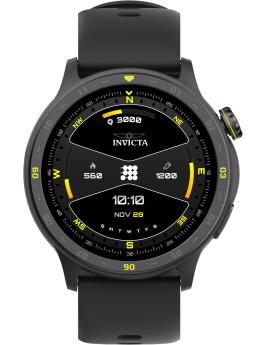 Invicta I-Tech 2 ITECH-001 Reloj para Hombre - Movimiento Smartwatch - Acero Inoxidable con Esfera Negra - 45 mm
