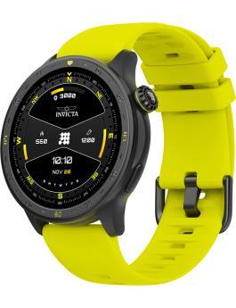 Invicta I-Tech 2 ITECH-002 Herren Uhr - Smartwatch Bewegung - Edelstahl mit schwarzem Zifferblatt - 45 mm