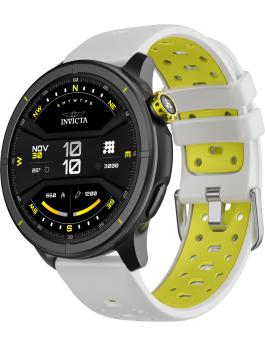 Invicta I-Tech - 2 Pro ITECH-008 Herren Uhr - Smartwatch Bewegung - Edelstahl mit schwarzem Zifferblatt - 46 mm