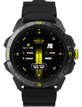 Invicta I-Tech - Racing Edición Limitada ITECH-011 Reloj de Hombre - Movimiento Smartwatch - Acero Inoxidable con Esfera Negra - 47 mm - Con correas adicionales