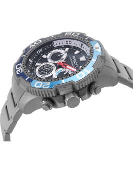 Invicta TI-22 49493 Reloj de Hombre - Movimiento de Cuarzo - Titanio con Esfera Negra - 48 mm