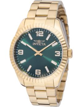 Invicta Specialty 49681 Orologio da Uomo - Movimento al Quarzo - Acciaio Inossidabile con Quadrante Verde - 43 mm