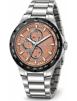 Invicta Aviator 50102 Men's Watch - Quartz Movement - Stainless Steel with Pink Dial - 44 mm