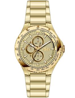 Invicta Aviator 50106 Herren Uhr - Quartz Bewegung - Edelstahl mit Gold Zifferblatt - 44 mm