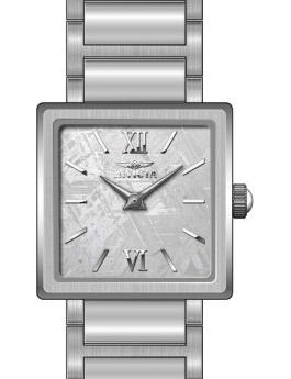 Invicta Angel 50162 Relógio Feminino - Movimento de Quartzo - Aço Inoxidável com Mostrador Prateado - 23 mm