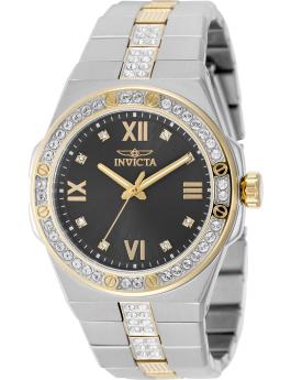 Invicta Specialty 50185 Herren Uhr - Quartz Bewegung - Edelstahl mit Grau Zifferblatt - 42 mm
