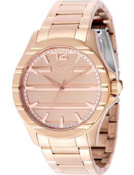 Invicta Speedway 50332 Relógio Masculino - Movimento de Quartzo - Aço Inoxidável com Mostrador em Ouro Rosa - 43 mm