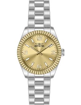 Invicta Specialty 50576 Orologio da Uomo - Movimento al Quarzo - Acciaio Inossidabile con Quadrante Dorato - 43 mm