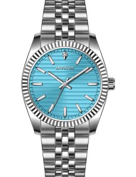 Invicta Celestial 69173 Reloj de Hombre - Movimiento de Cuarzo - Acero Inoxidable con Esfera Azul - 36 mm