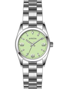 Invicta Celestial 69188 Orologio da Donna - Movimento al Quarzo - Acciaio Inossidabile con Quadrante Verde - 28 mm