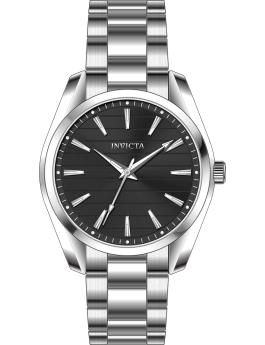Invicta Celestial 69198 Orologio da Uomo - Movimento al Quarzo - Acciaio Inossidabile con Quadrante Nero - 42 mm