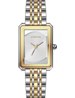 Invicta Wildflower 69325 Orologio da Donna - Movimento al Quarzo - Acciaio Inossidabile con Quadrante Argento - 26 mm