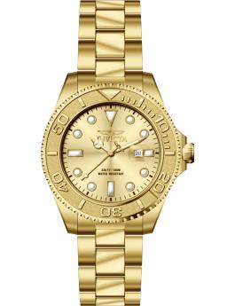 Invicta Pro Diver 69521 Relógio Masculino - Movimento Quartz - Aço Inoxidável com Mostrador Dourado - 47 mm