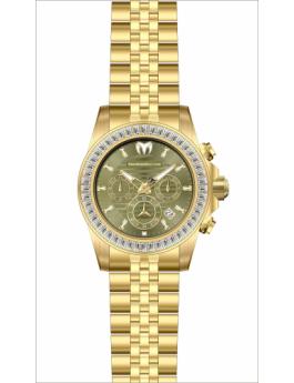TechnoMarine Manta TM-225017 Orologio da Uomo - Movimento al Quarzo - Acciaio Inossidabile con Quadrante Verde - 42 mm