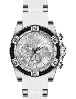 Invicta Bolt 50601 Orologio da Uomo - Movimento al Quarzo - Acciaio Inossidabile con Quadrante Argento - 52 mm