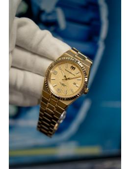 TechnoMarine TERRA NOVA TM-225055 Reloj de Mujer - Movimiento de Cuarzo - Acero Inoxidable con Esfera Dorada - 42 mm