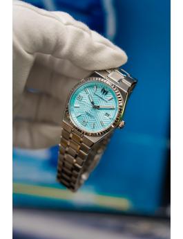 TechnoMarine TERRA NOVA TM-225062 Reloj de Mujer - Movimiento de Cuarzo - Acero Inoxidable con Esfera Azul - 36 mm