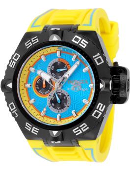 Invicta Subaqua 49877 Relógio Masculino - Movimento Quartz - Aço Inoxidável com Mostrador Azul - 50 mm