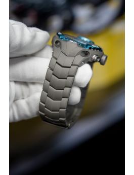 Invicta Speedway 49881 Herrenuhr - Quarzwerk - Edelstahl mit grauem Zifferblatt - 50 mm