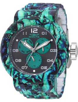 Invicta Pro Diver 50209 Reloj de Hombre - Movimiento de Cuarzo - Acero Inoxidable con Esfera Negra - 52 mm