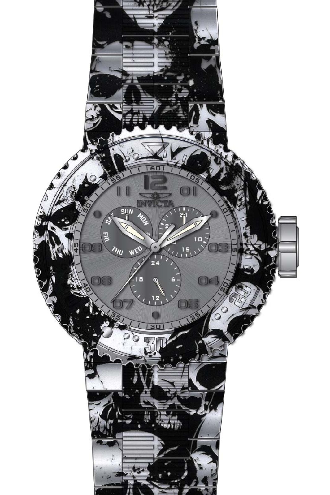 NUOVO Invicta GRAND PRO DIVER Orologio AnatomicovDa Uomo 52mm Quarzo New