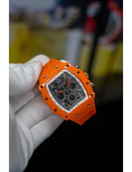 Invicta Racing 69697 Zegarek męski - Mechanizm kwarcowy - Akryl z Srebrną Tarcza - 43 mm
