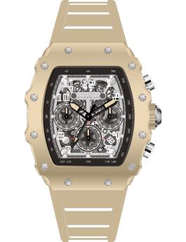 Invicta Racing 69704 Men's Watch - Quartz Movement - Acrylic with Silver Dial - 43 mm