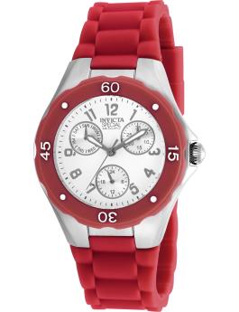 Invicta Angel 18789 Reloj de Mujer - Movimiento de Cuarzo - Acero Inoxidable con Esfera Blanca - 38 mm