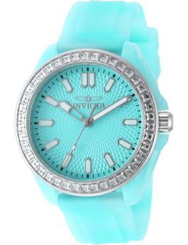Invicta Celestial 50203 Orologio da Donna - Movimento al Quarzo - Plastica con Quadrante Blu - 37 mm