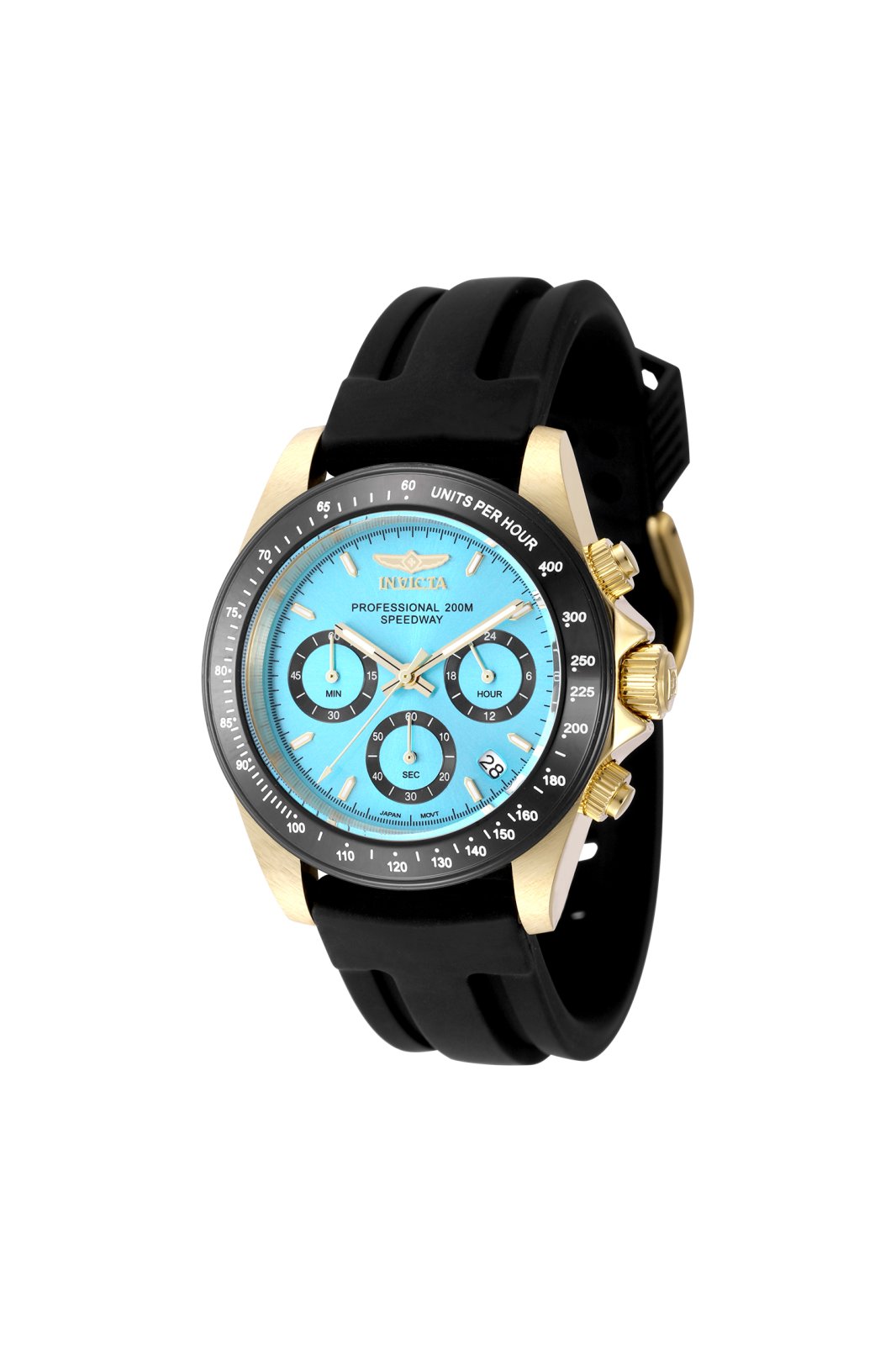 Invicta Speedway 50491 Men's Watch - Quartz Movement - Stainless Steel with Blue Dial - 39 mm
